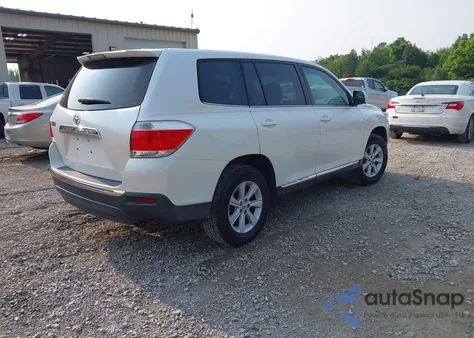 2012 Toyota Highlander from USA, damaged, VIN 5TDZA3EH1CS025124